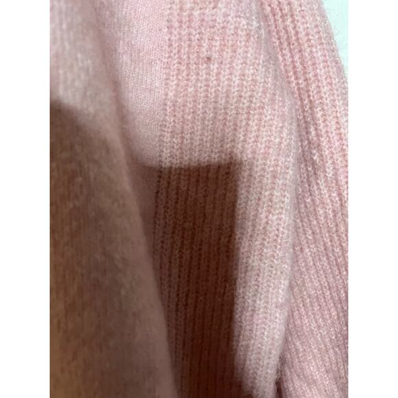 Crown & Ivy oversized tunic sweater PM worn 2 times Excellent pretty pink - Picture 3 of 5